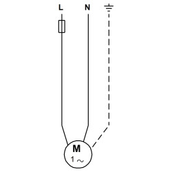 Grundfos Alpha1 L 15-60 130 cirkuliacinio siurblio elektrinė schema