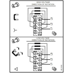 Grundfos CR 5-3 A-A-A-E-HQQE daugiapakopio siurblio elektrinė schema