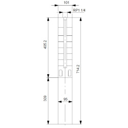 Grundfos SP 3A-12 vandens siurblio gręžiniui schema