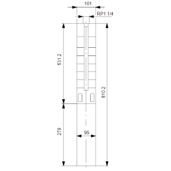 Grundfos SP 2A-18 vandens siurblio gręžiniui schema