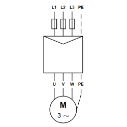 Grundfos SP 2A-18 vandens siurblio gręžiniui elektrinė schema