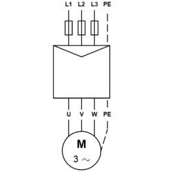 Grundfos SP 3A-15 vandens siurblio gręžiniui elektrinė schema