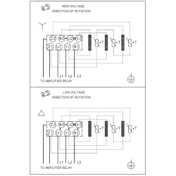 Grundfos MTR 5-12/8 A-W-A-HUUV daugiapakopio siurblio elektrinė schema