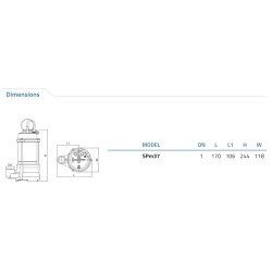 LEO SPM37 sausai statomo siurblio schema