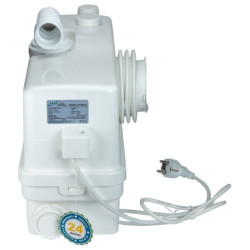 Nuotekų siurblinė su smulkintuvu LEO WC601A 0.6kW 230V max. 8.5m 108L/min. iš šono