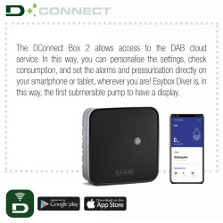 DAB Esybox Diver X daugiapakopių siurblių valdiklis DConnect Box 2