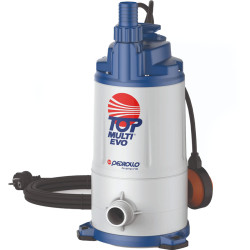 Vandens siurblys šuliniams Pedrollo TOP MULTI 2 EVO su plūde 0.55kW max. 40m 80L/min.