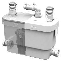 Nuotekų siurblinė SFA Sanivite Silence 0.4kW 230V max. 5m 103L/min. konstrukcija