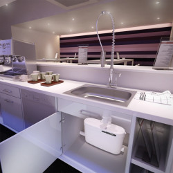 SFA Saniaccess Pump nuotekų siurblinių įrengimas