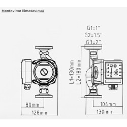 Ceva SXR 25/4A-180 matmenys