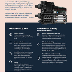 Grundfos SCALA2 3-45 privalumai
