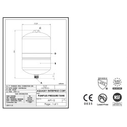 Hidroforo talpa Aquasky Plus APT 12 schema