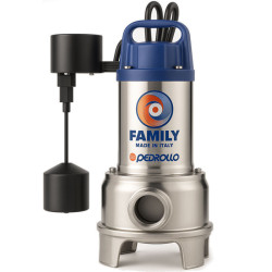 Fekalinis siurblys Pedrollo FAMILY-GM 0.50kW 230V max. 10.5m 250L/min.