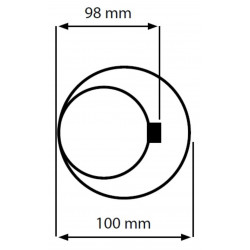 Ibo 4SDm2/12 modelio dydžio parametrai